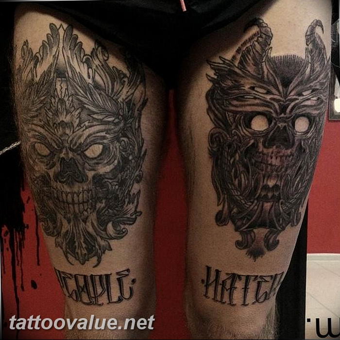 photo photo tattoo demon 05.12.2018 №002 - tattoo patterns - tattoovalue.net